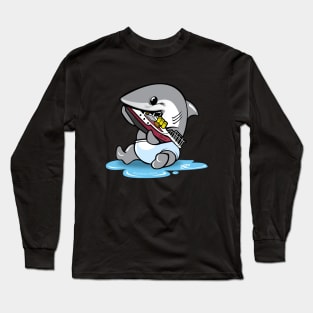 Little Shark Long Sleeve T-Shirt